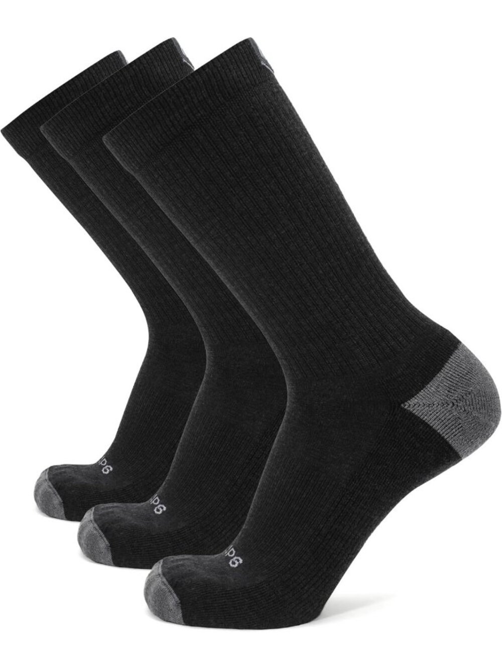 Lightweight Merino Wool Crew Socks for Hiking | Unisex Made in USA, Comfortable